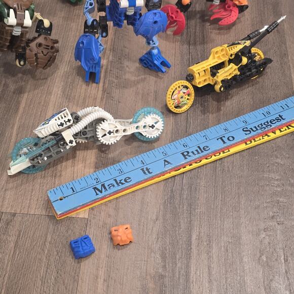 Lego Bionicle Technic Robo Takanuva Rahkshi Pohatu Nuva Bohrok Pahrak Krana Lot - Picture 3 of 13